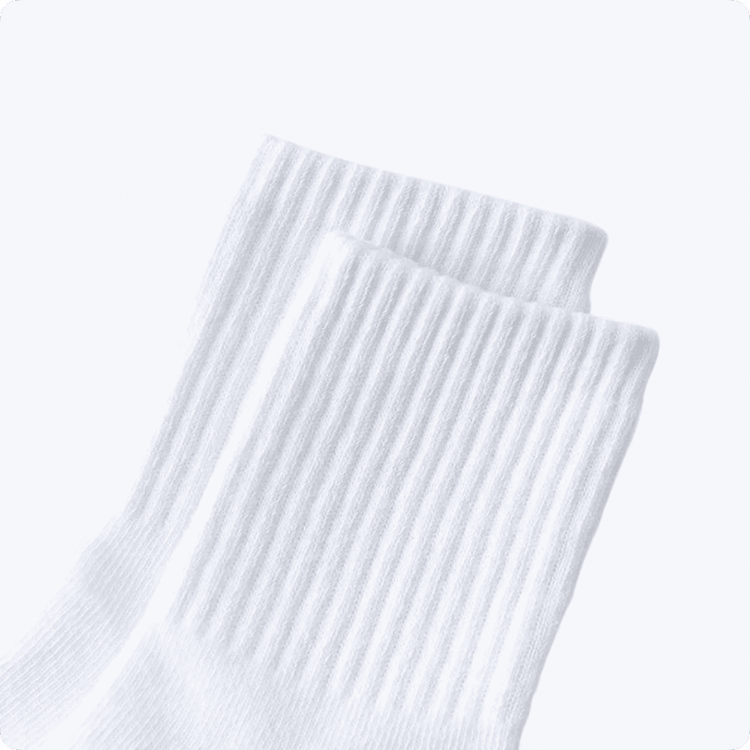 Closemate White Socks